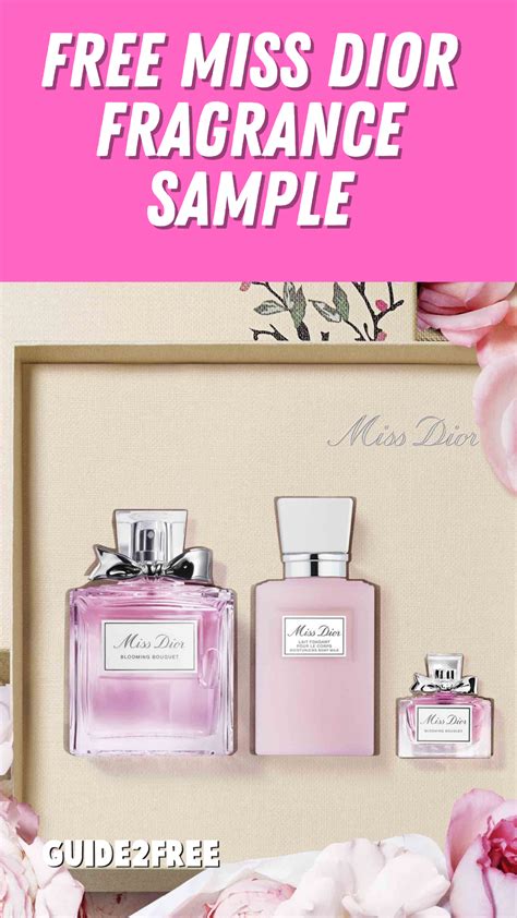 free dior perfume samples.